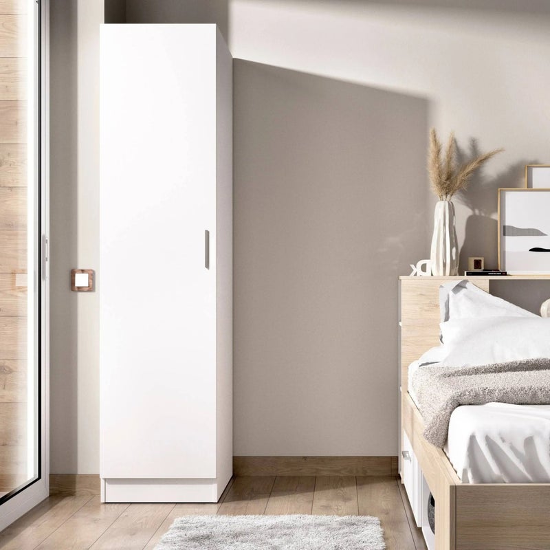 فرنتشر ستور دولاب مودرن ام دى اف 1 درفة - ارتفاع 210 سم - عرض 51 سم - عمق 51 سم من فرنتشر ستور . - Image 1